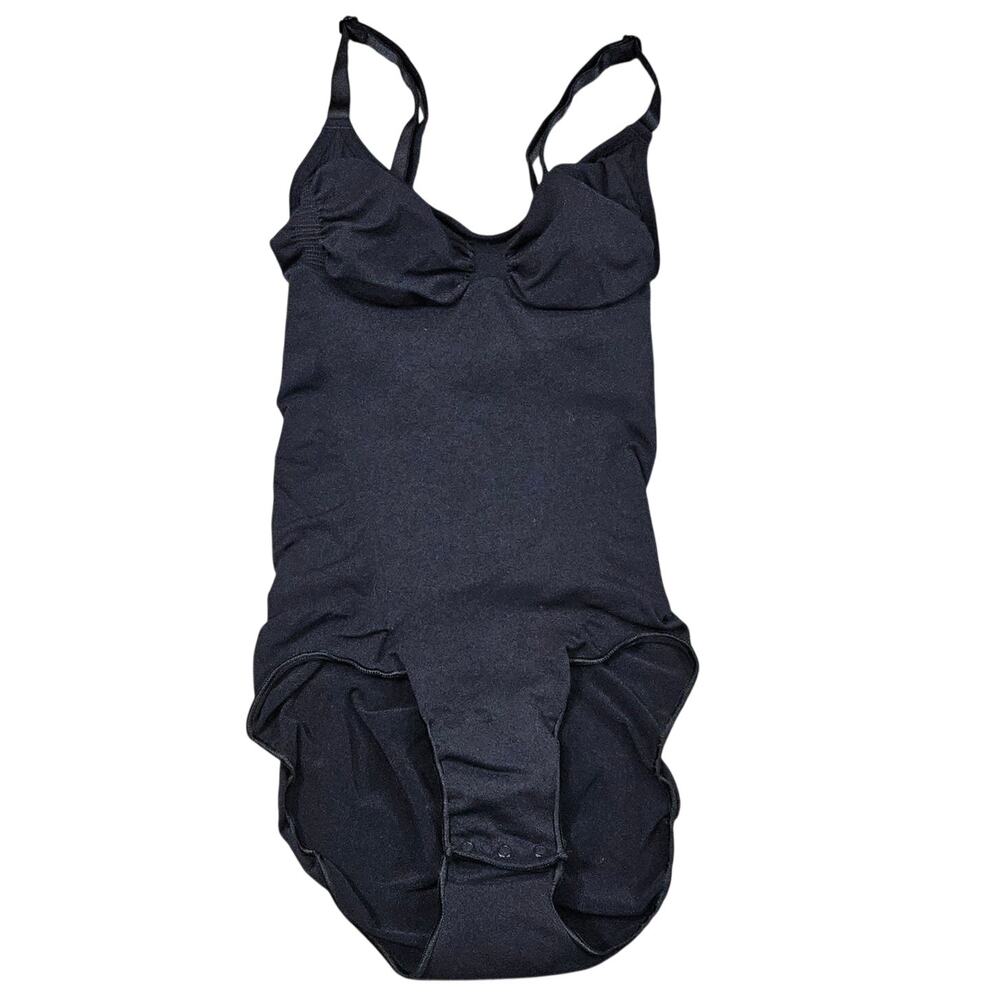 SKIMS WOMEN'S PUSH‑UP SCULPT BRIEF BODYSUIT SHAPEWEAR – WOMEN’S SMALL – ONYX